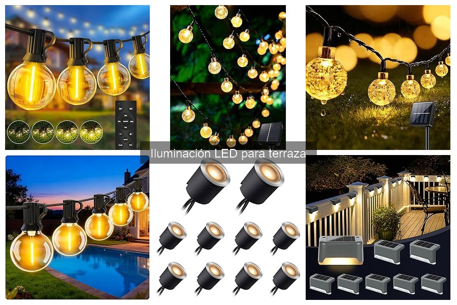 Luces LED para terraza: ¿Qué son y cómo funcionan?