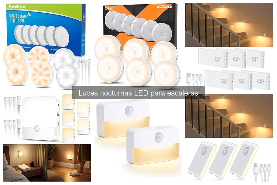 Luces Nocturnas LED para Escaleras: ¿Qué Son y Sus Beneficios?