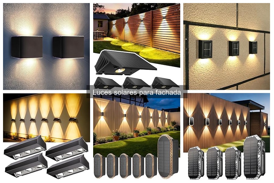 Luces solares para fachada: ¿Qué son y cómo funcionan?