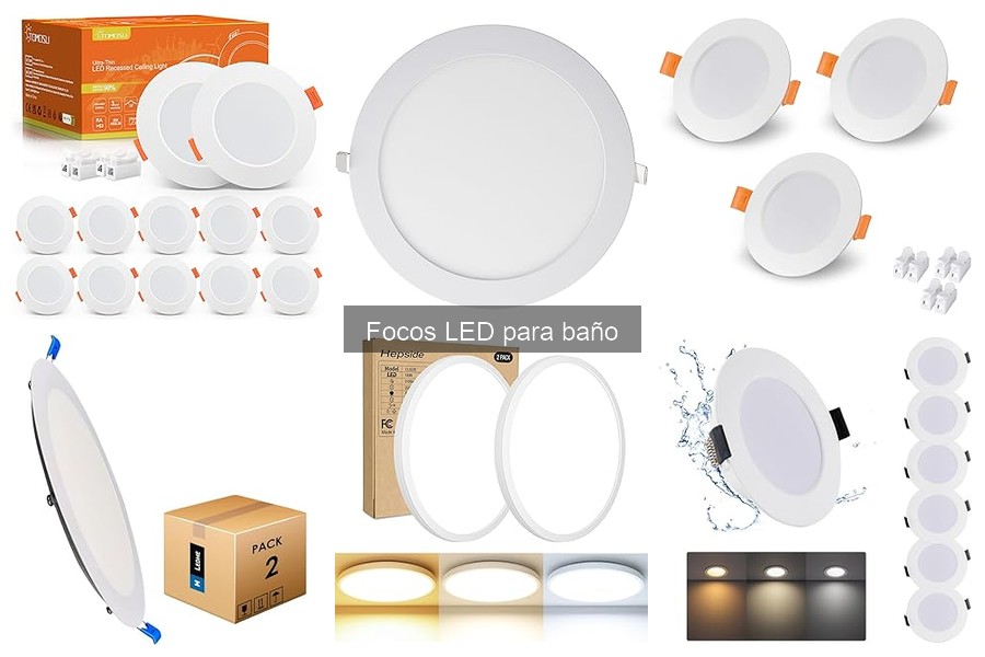 Mantenimiento de Focos LED en el Baño: Guía Práctica