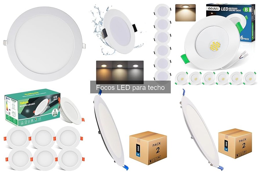 Mantenimiento de focos LED para techo: Consejos útiles