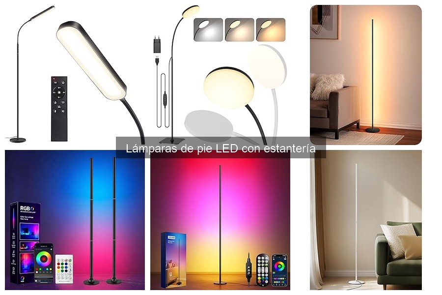 Mantenimiento de Lámparas de Pie LED con Estantería: Tips Esenciales