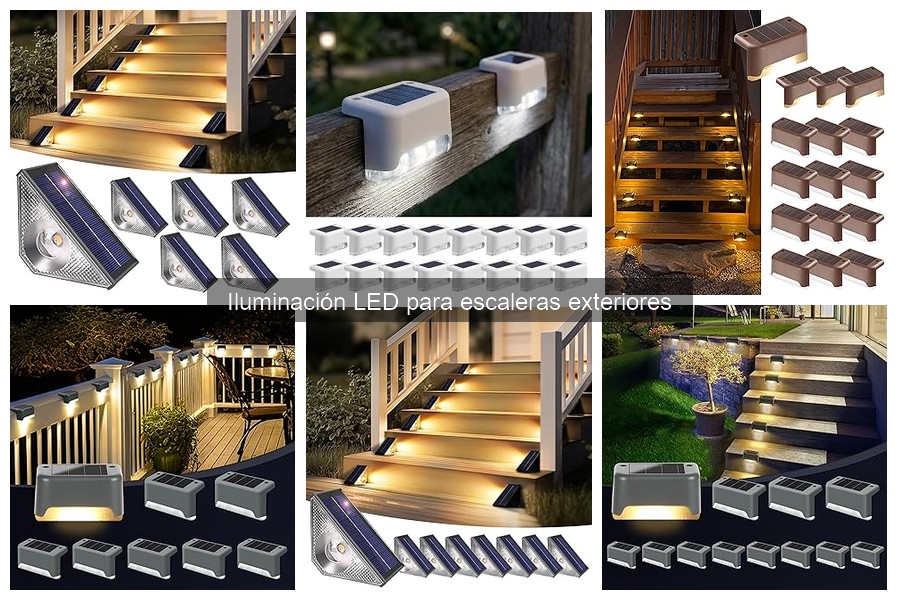 Mantenimiento de Luces LED para Escaleras Exteriores