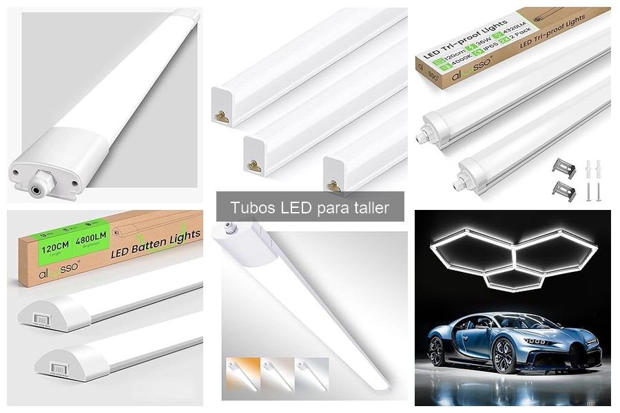 Mantenimiento eficaz de tubos LED en talleres