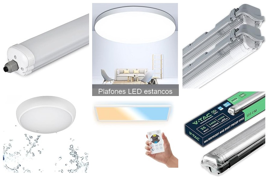 Mejor plafón LED estanco para exteriores: comparativa 2023