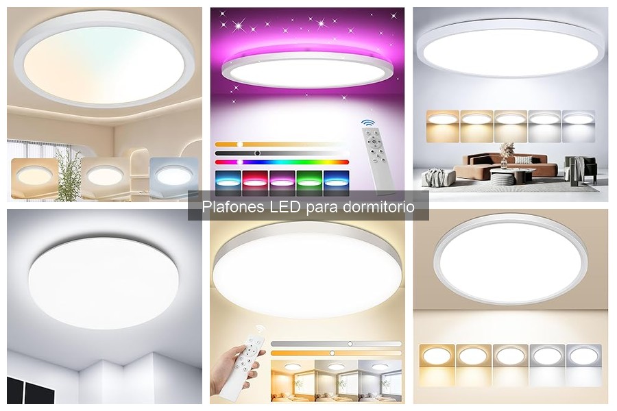 ** Mejora la Iluminación de tu Dormitorio con Plafones LED
