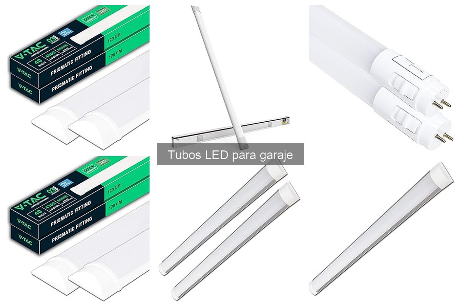 Mejora la iluminación de tu garaje con tubos LED eficaces