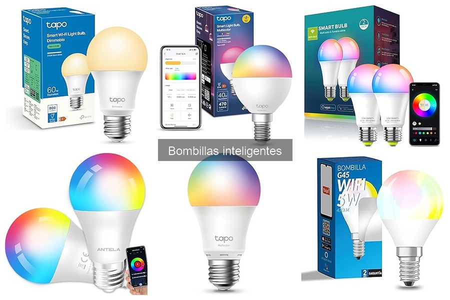 Mejora tu experiencia con bombillas inteligentes: accesorios clave