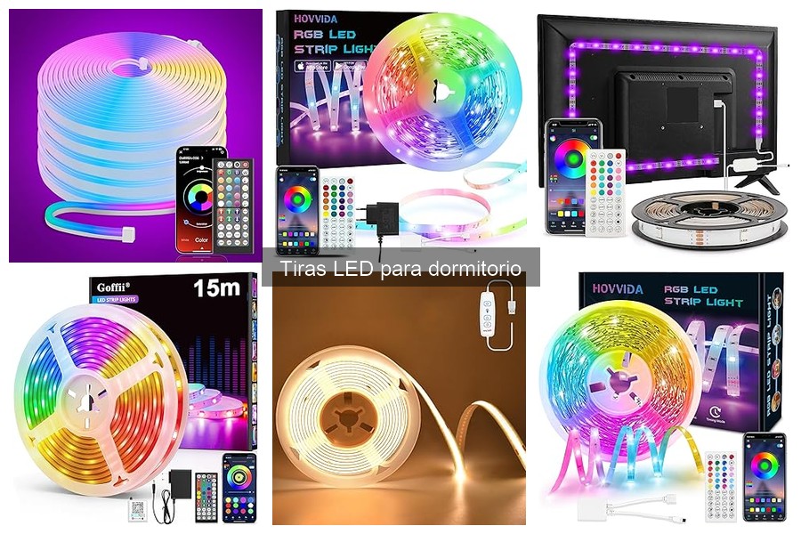Mejora tu sueño con tiras LED adecuadas para dormitorio
