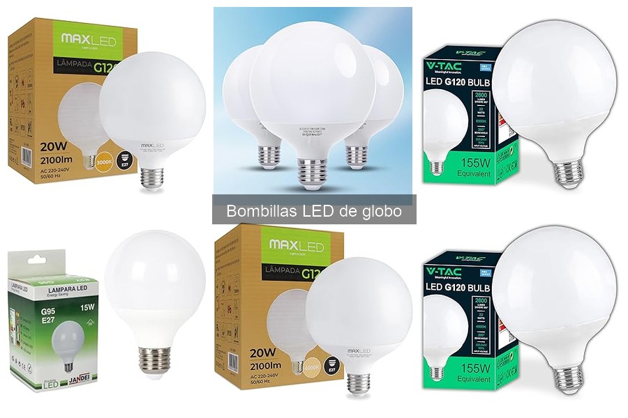 Mejores bombillas LED de globo para crear ambientes agradables