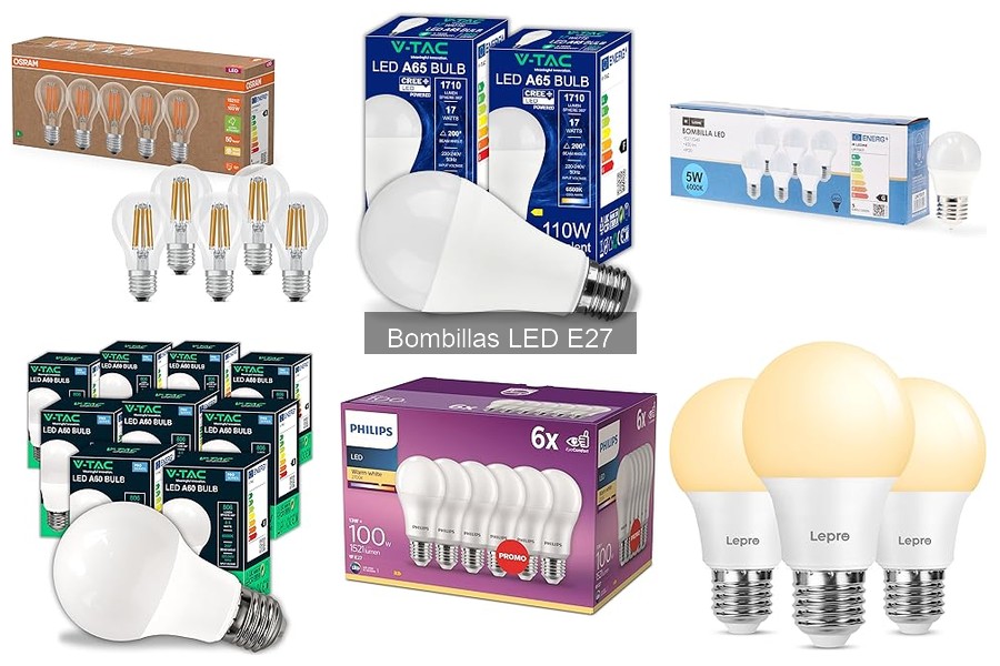 Mejores bombillas LED E27 para leer: comparación y análisis