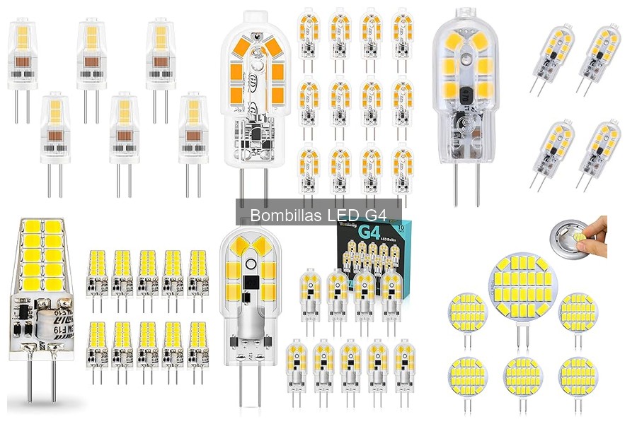 Mejores bombillas LED G4 para interiores: comparativa 2023