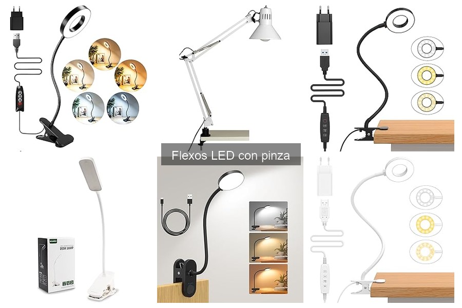 Mejores flexos LED con pinza para estudiantes en 2023