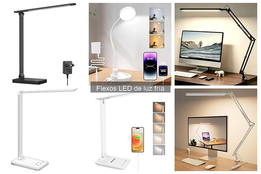 Mejores flexos LED de luz fría para estudiantes en 2023