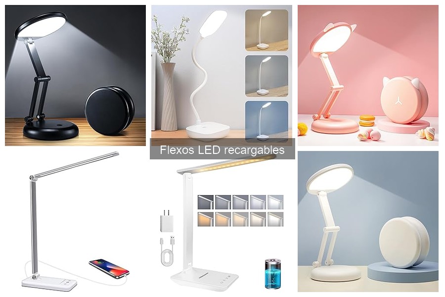 Mejores flexos LED recargables para estudiantes 2023