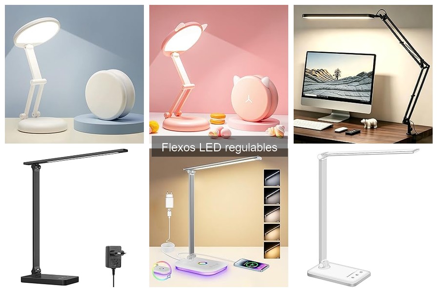 Mejores flexos LED regulables para trabajar desde casa