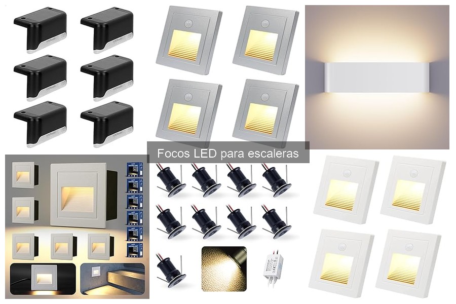 Mejores focos LED para escaleras exteriores en 2023