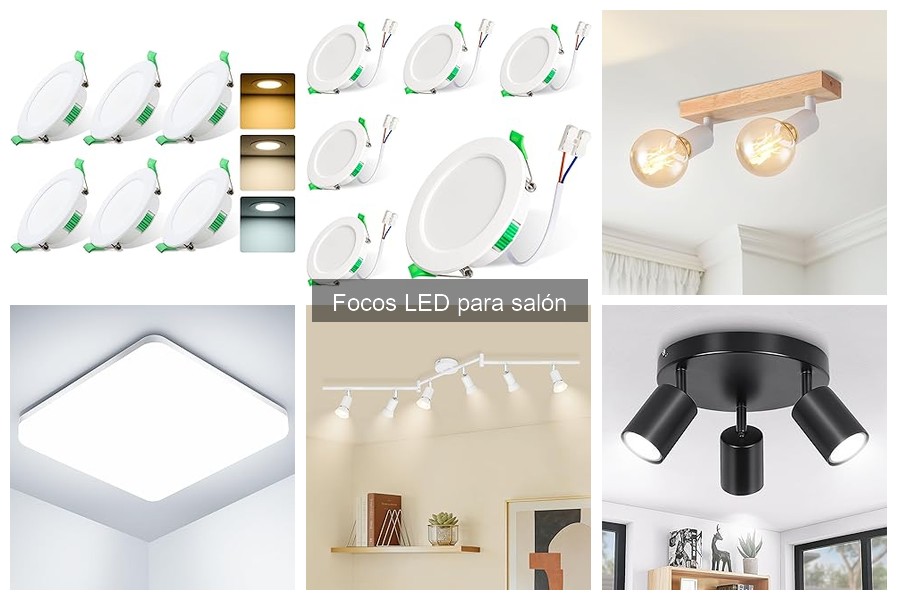 Mejores focos LED para salón: Opiniones y comparativas