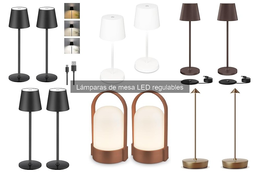 Mejores lámparas de mesa LED regulables para estudios