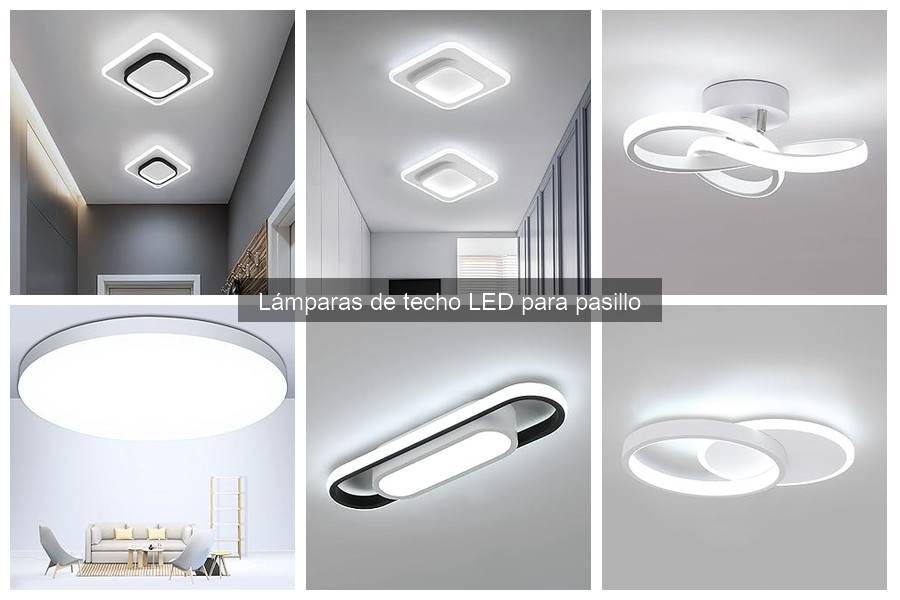 Mejores lámparas de techo LED con sensor de movimiento para pasillos