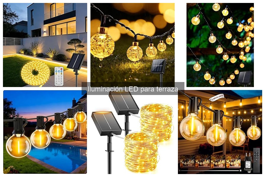 Mejores luces LED para terraza en 2023: Top comparativa