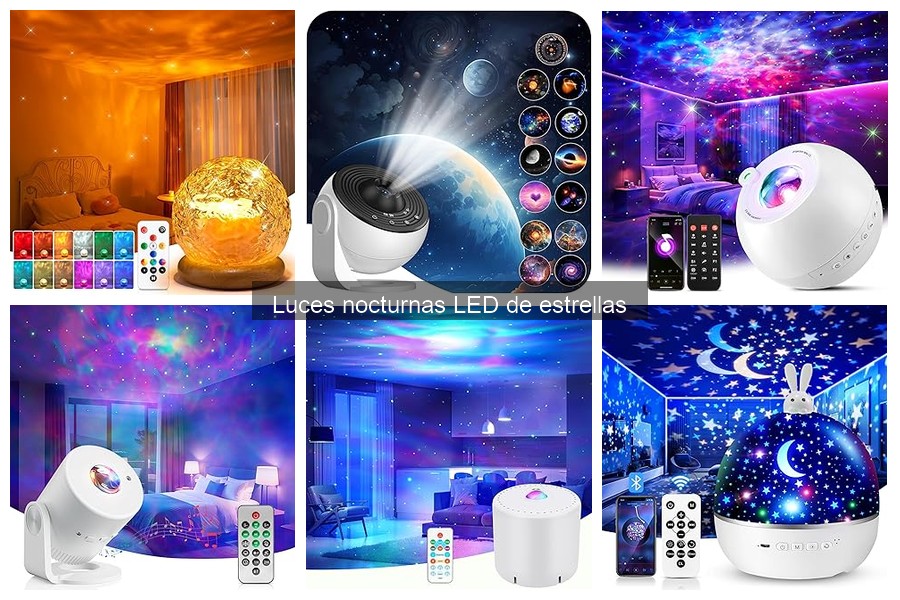 Mejores luces nocturnas LED de estrellas para niños
