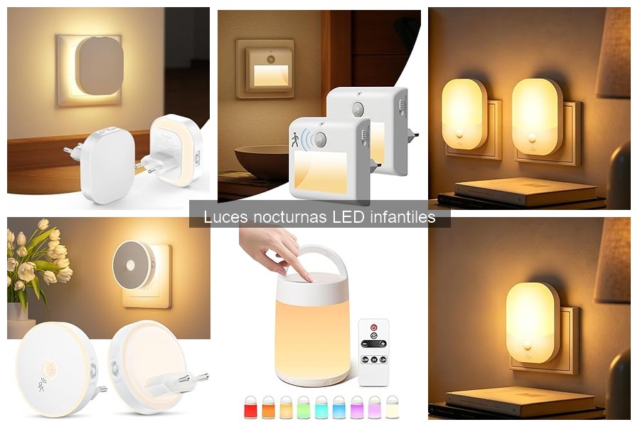Mejores luces nocturnas LED para bebés: Opiniones y comparativa