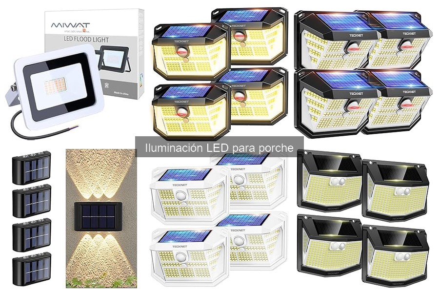 Mejores lugares para comprar iluminación LED para porche