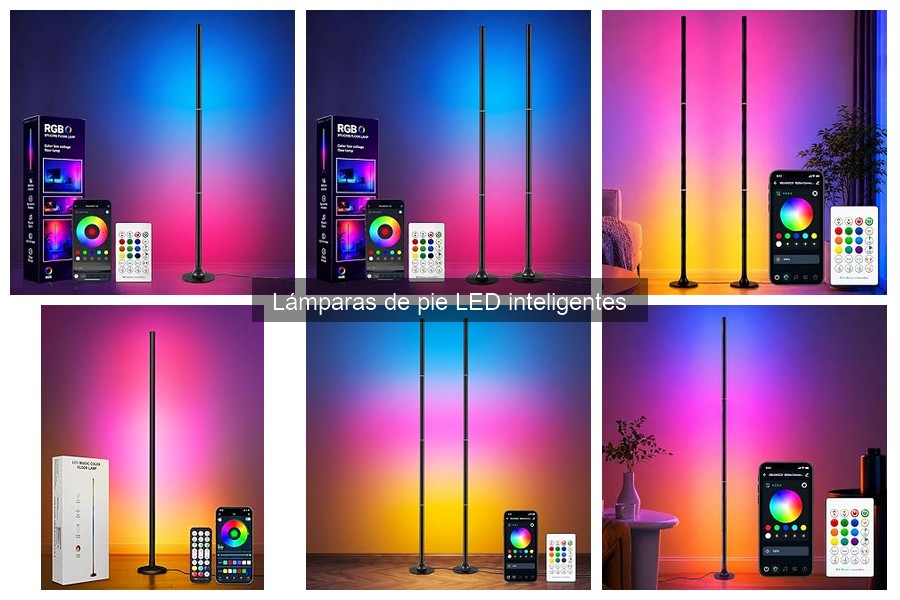 Mejores lugares para comprar lámparas de pie LED inteligentes