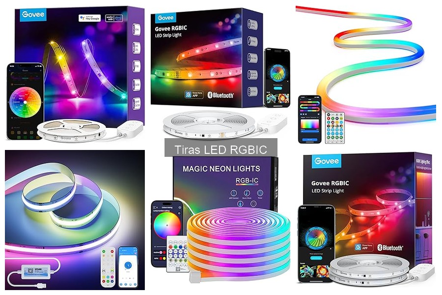 Mejores lugares para comprar tiras LED RGBIC a buen precio