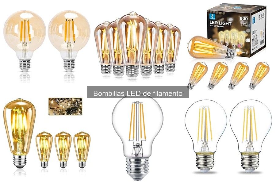 Mejores marcas de bombillas LED de filamento en 2023