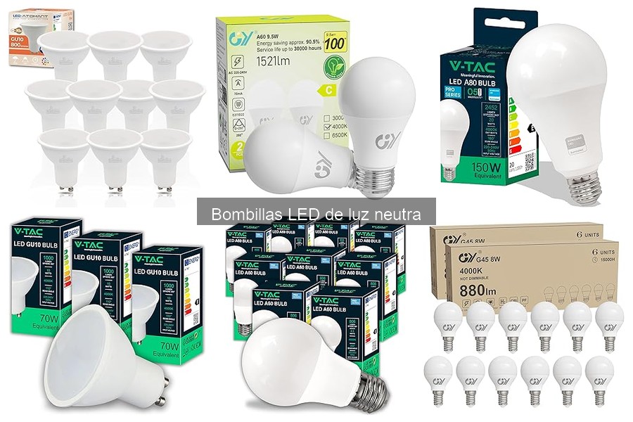 Mejores marcas de bombillas LED de luz neutra en 2023