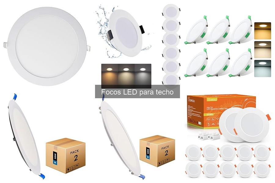 Mejores marcas de focos LED para techo: compara y elige