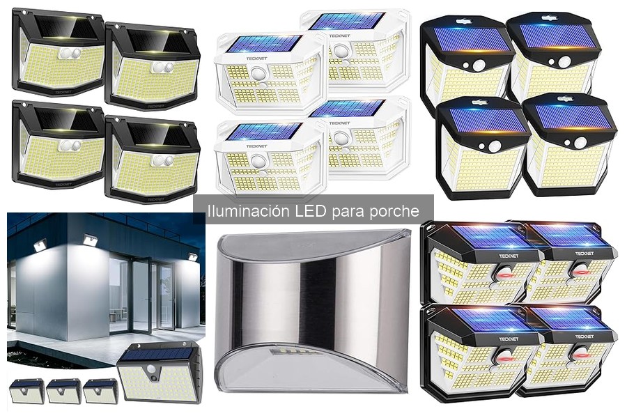 Mejores marcas de iluminación LED para porche: comparativa 2023
