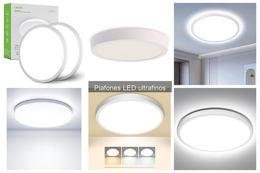 Mejores marcas de plafones LED ultrafinos en 2023