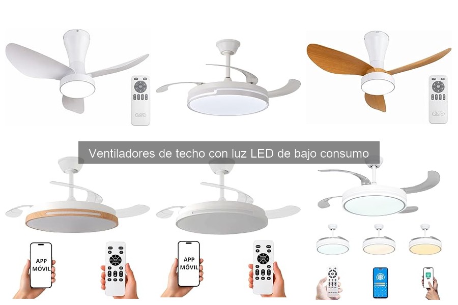 Mejores marcas de ventiladores de techo con luz LED