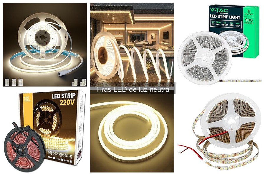 Mejores ofertas y precios de tiras LED de luz neutra en Amazon