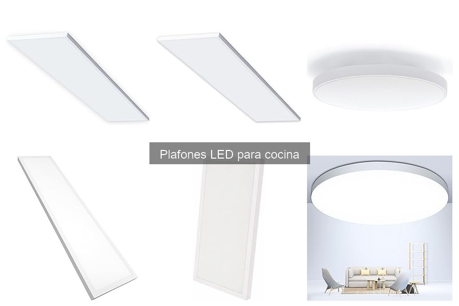 Mejores plafones LED para cocinas pequeñas en 2023