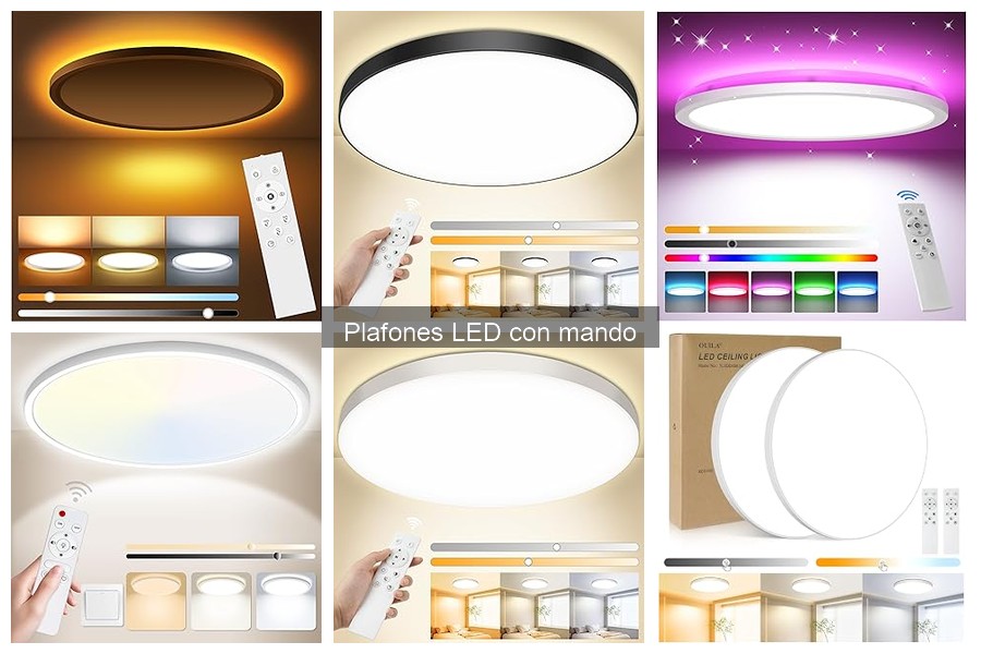 Mejores prácticas para el mantenimiento de plafones LED con mando