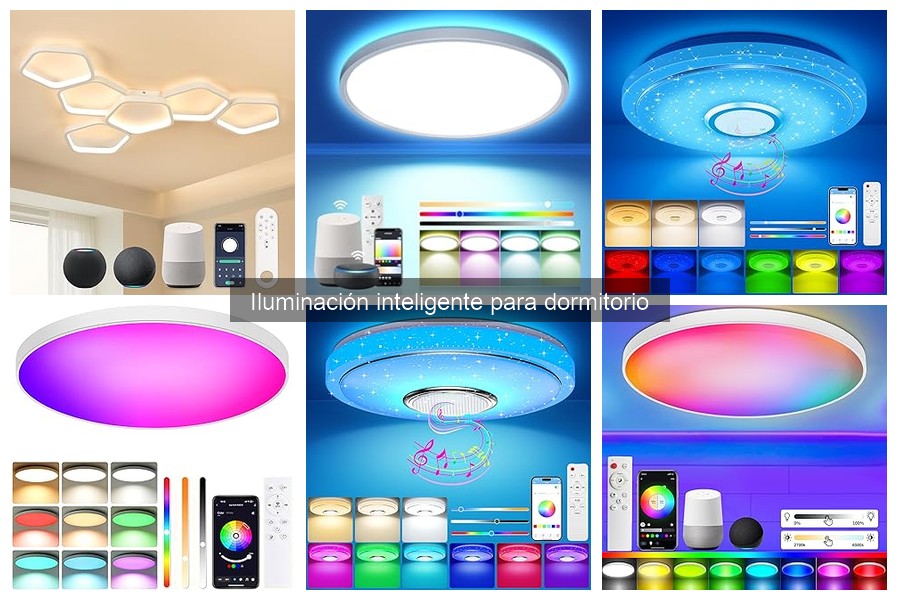 Mejores sistemas de iluminación inteligente para dormitorio
