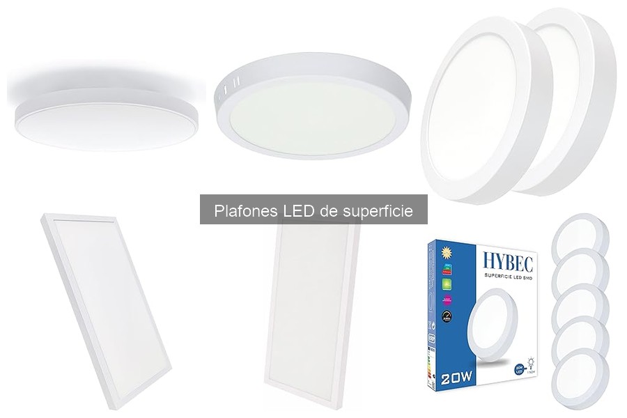 ** Mejores tiendas para comprar plafones LED de superficie baratos