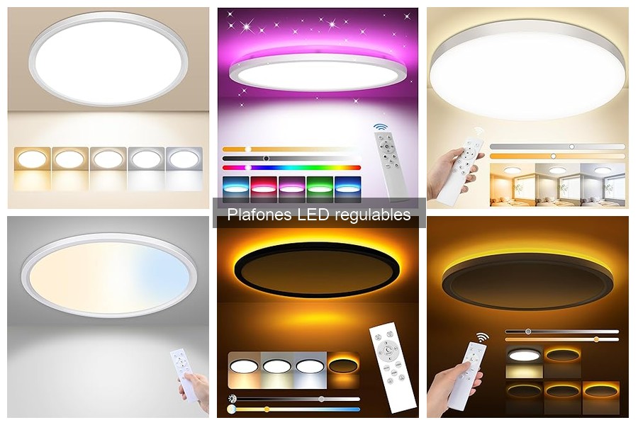 Mejores tiendas para comprar plafones LED regulables en oferta