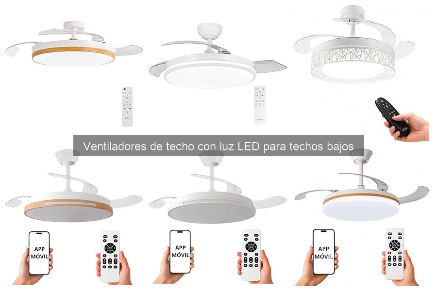 ** Mejores tiendas para comprar ventiladores de techo con luz LED