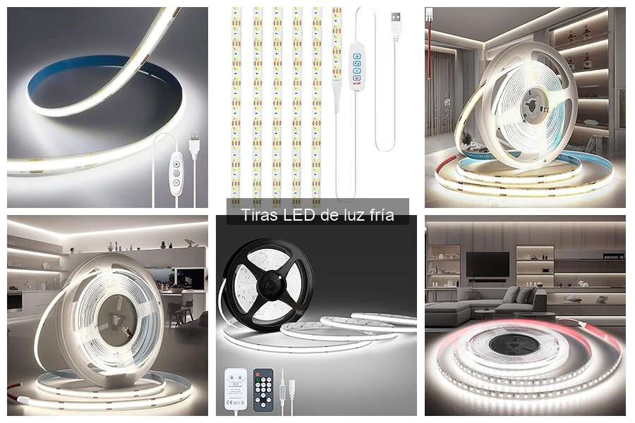 Mejores tiras LED de luz fría para interiores en 2023
