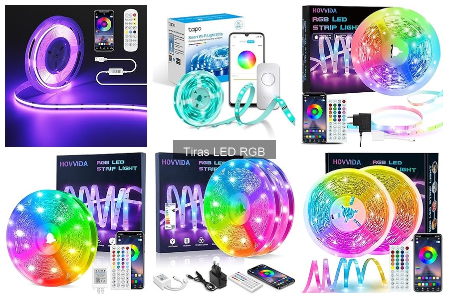 Mejores tiras LED RGB para gamers: top recomendaciones