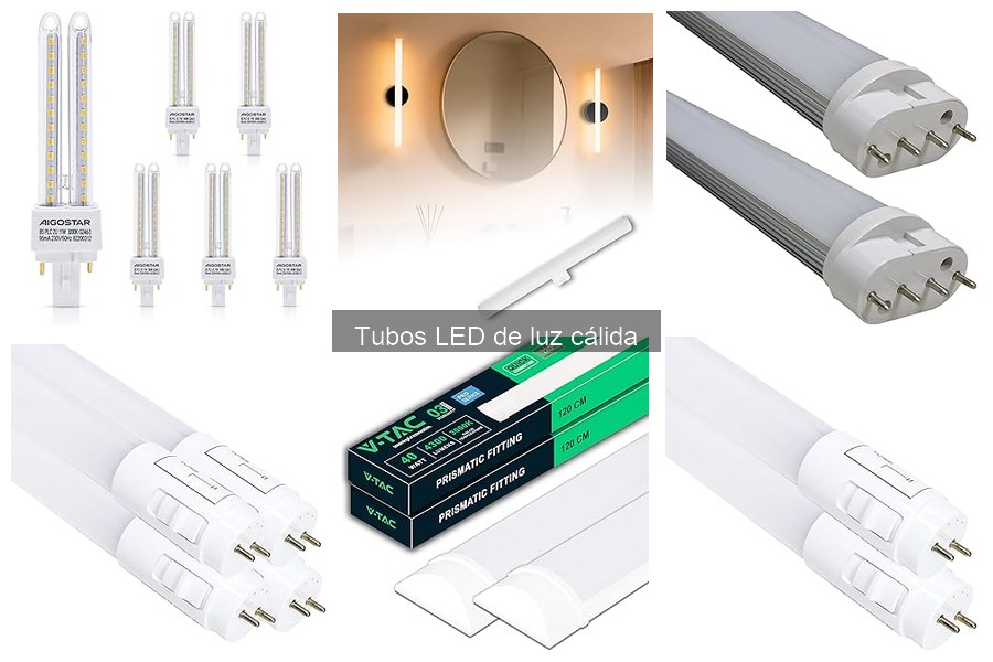 Mejores tubos LED de luz cálida para iluminar tu hogar