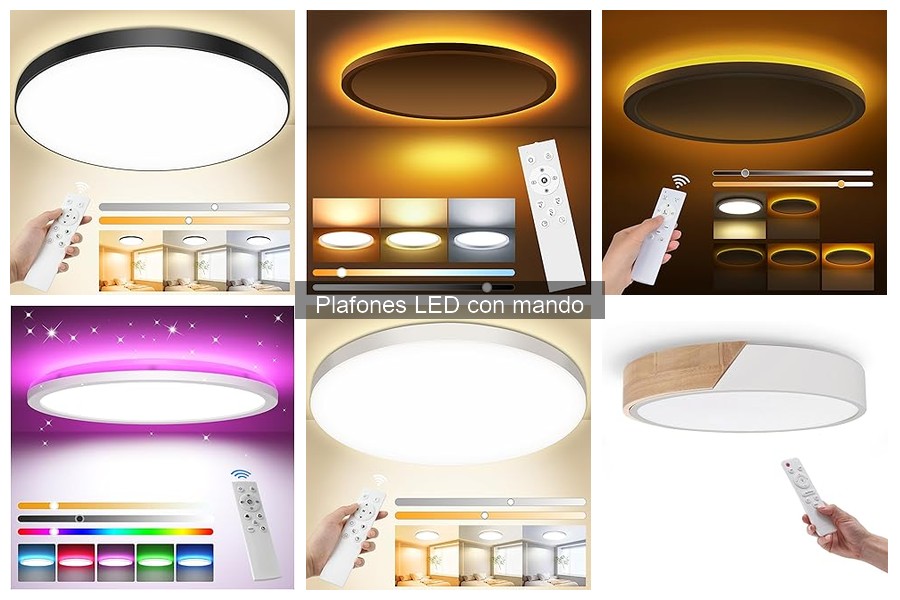 Ofertas en Plafones LED con Mando: ¡Aprovecha los Mejores Descuentos!