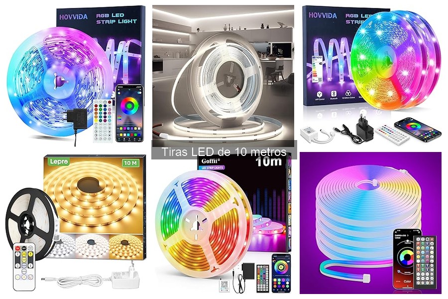 Ofertas y Precios de Tiras LED de 10 Metros para Tu Hogar