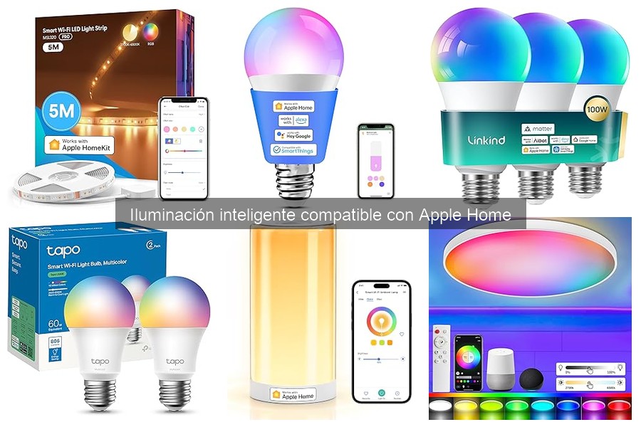 Opciones económicas de iluminación inteligente para Apple Home