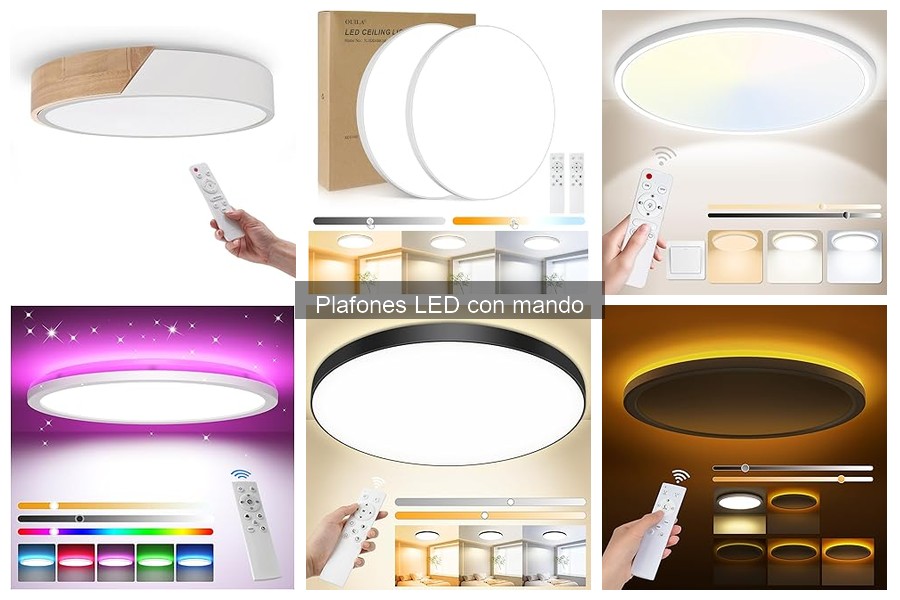 Opiniones de Plafones LED con Mando: Modelos Destacados